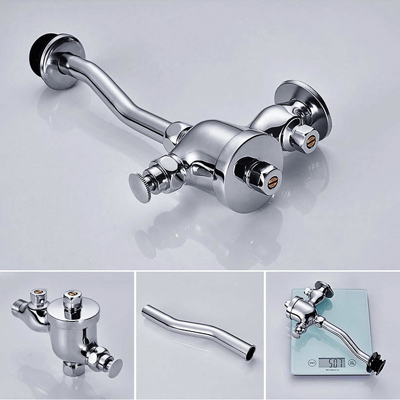 Brass Urinal Flush Valve With Push-Button