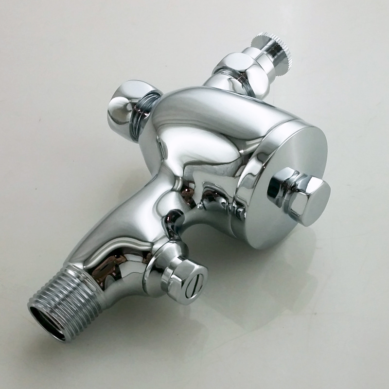 Brass Push Urinal Flushometer Flush Valve