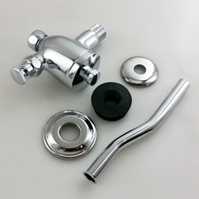 Brass Push Urinal Flushometer Flush Valve