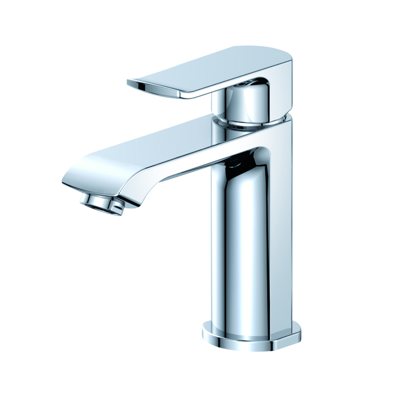 Chrome High Rise Basin Mixer Tall