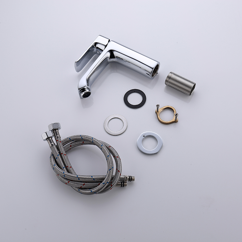 Chrome High Rise Basin Mixer Tall