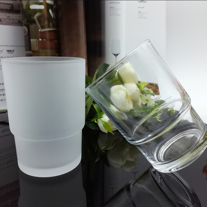 Glass Bathroom Toothbrush Tumbler