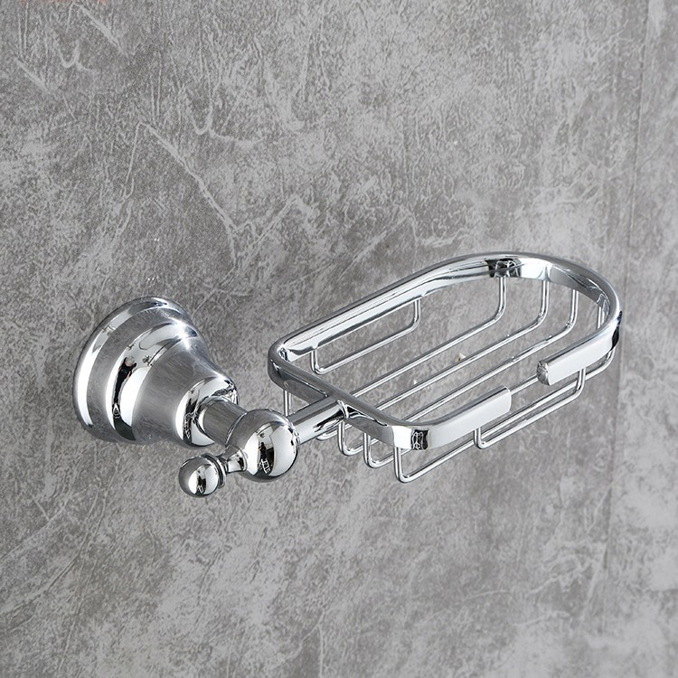 Chrome Corner Soap Basket For Shower