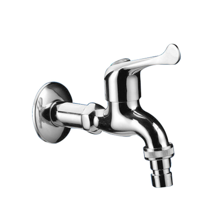 Traditional Brass Chrome Wall Mounted Bib Taps