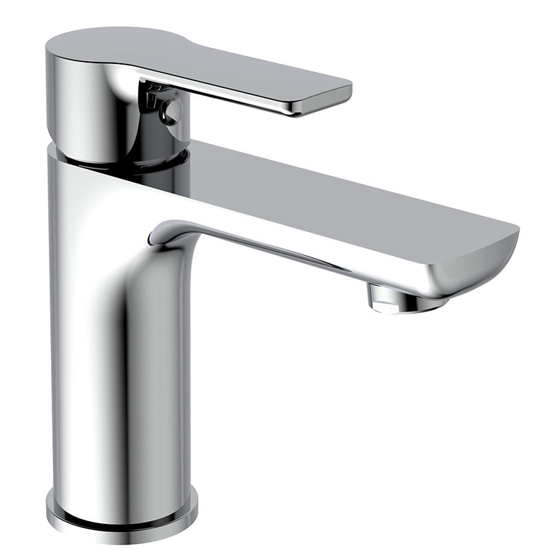 Single Hole Chrome Bathroom Faucet