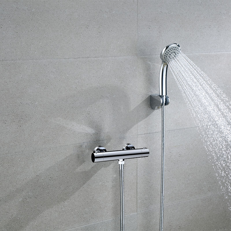 Chrome Plated Exposed Thermostatic Shower Valves