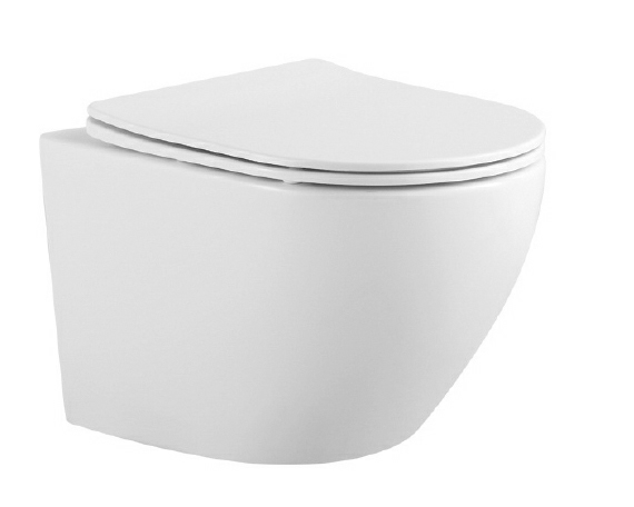 European Style One-Piece Wall Mounted Porcelain WC Set