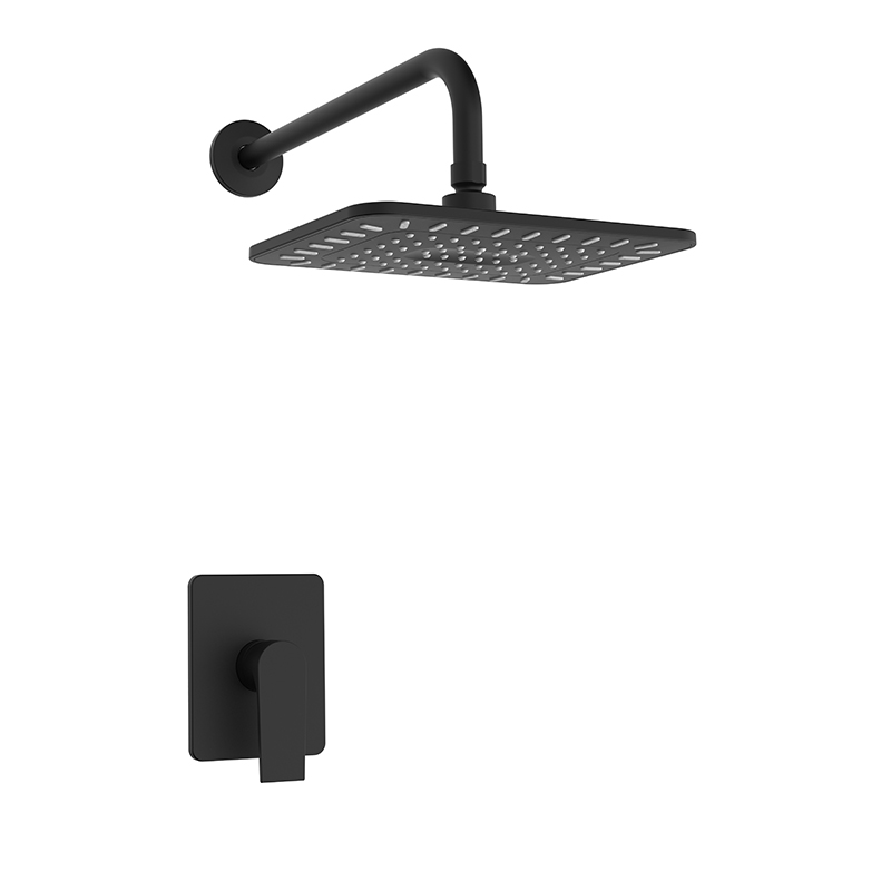 matt black basin tap