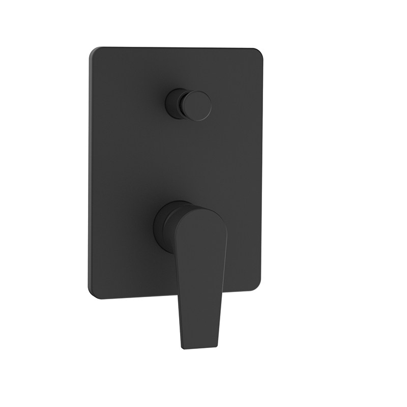 matt black basin tap