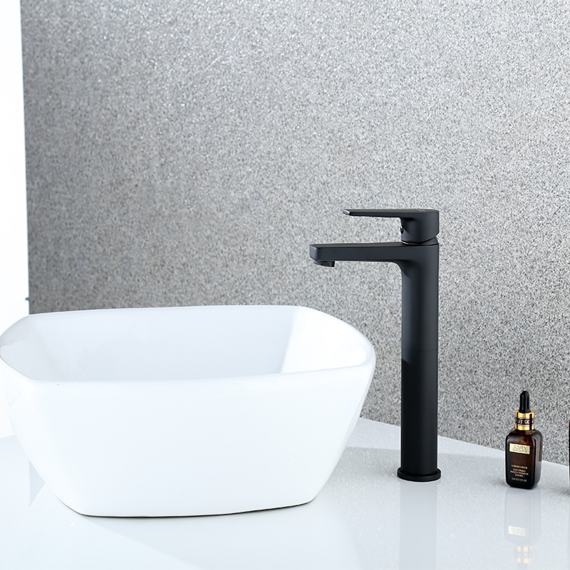 Matt Black Bathroom Basin Mixer