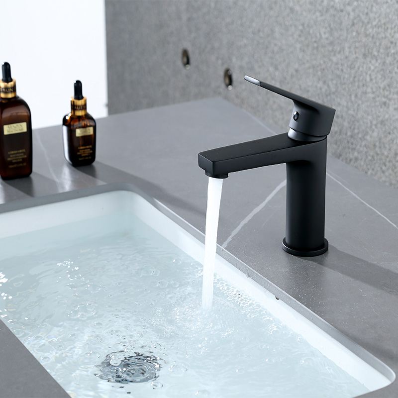 Matte Black bathroom mixer faucets