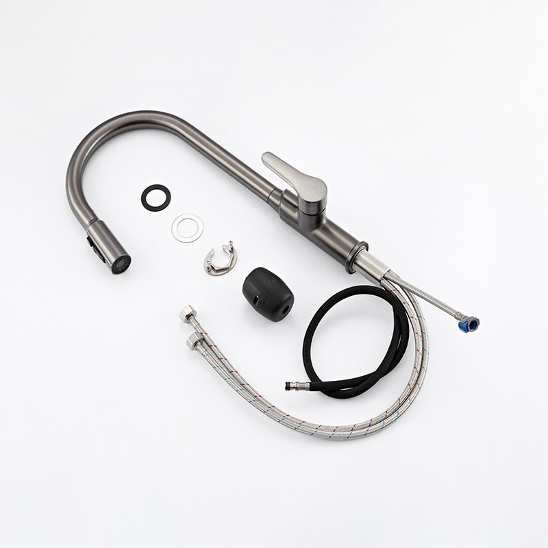 Pull Out Sink Mixer Stainless Steel 304