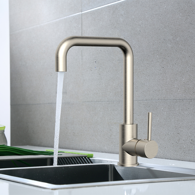 Single Hole Kitchen Faucet SUS304