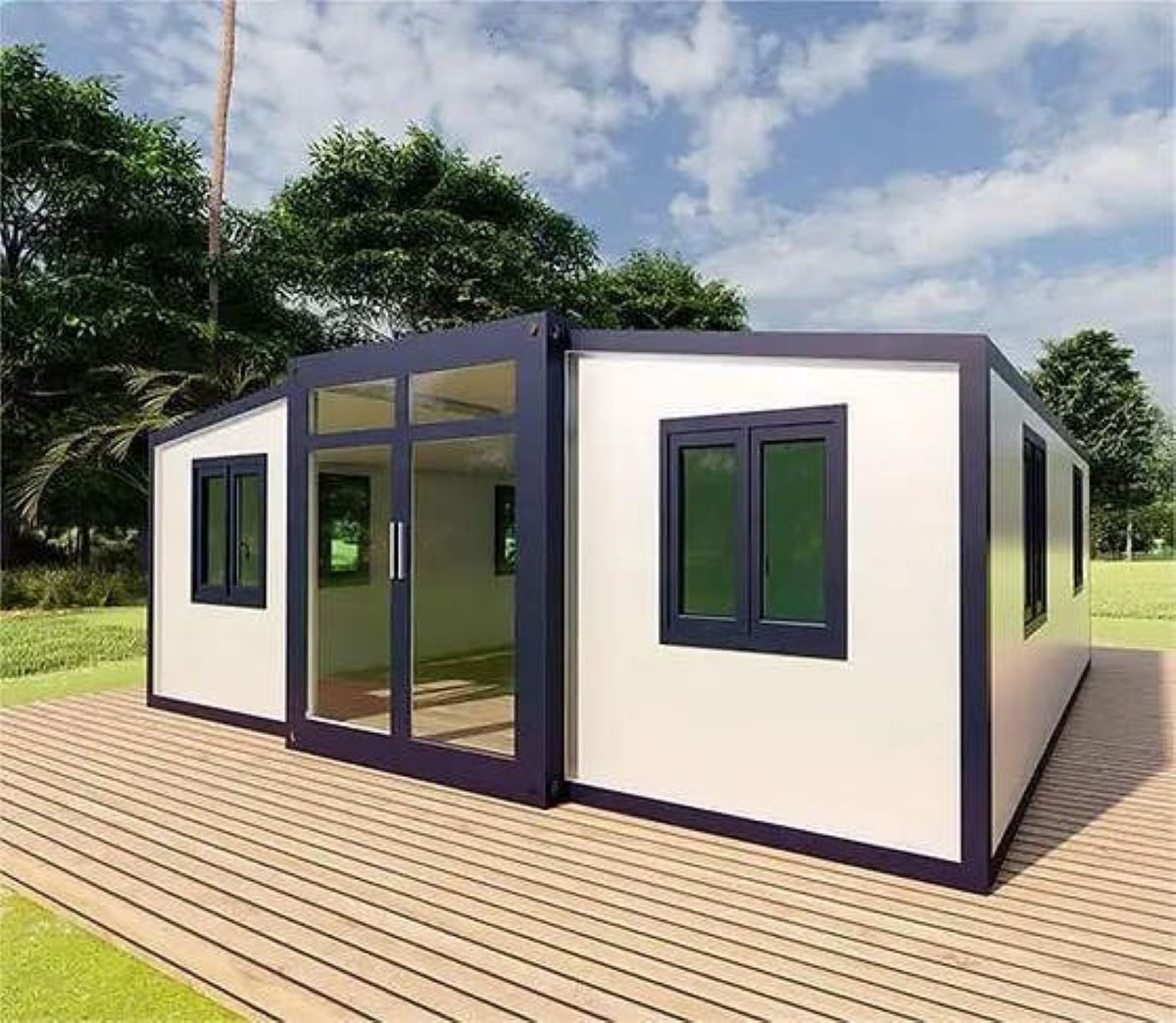 Modern style expansion container house