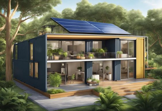 Outdoor Solar Prefab House