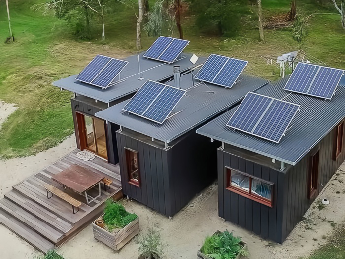 Solar BIPV house