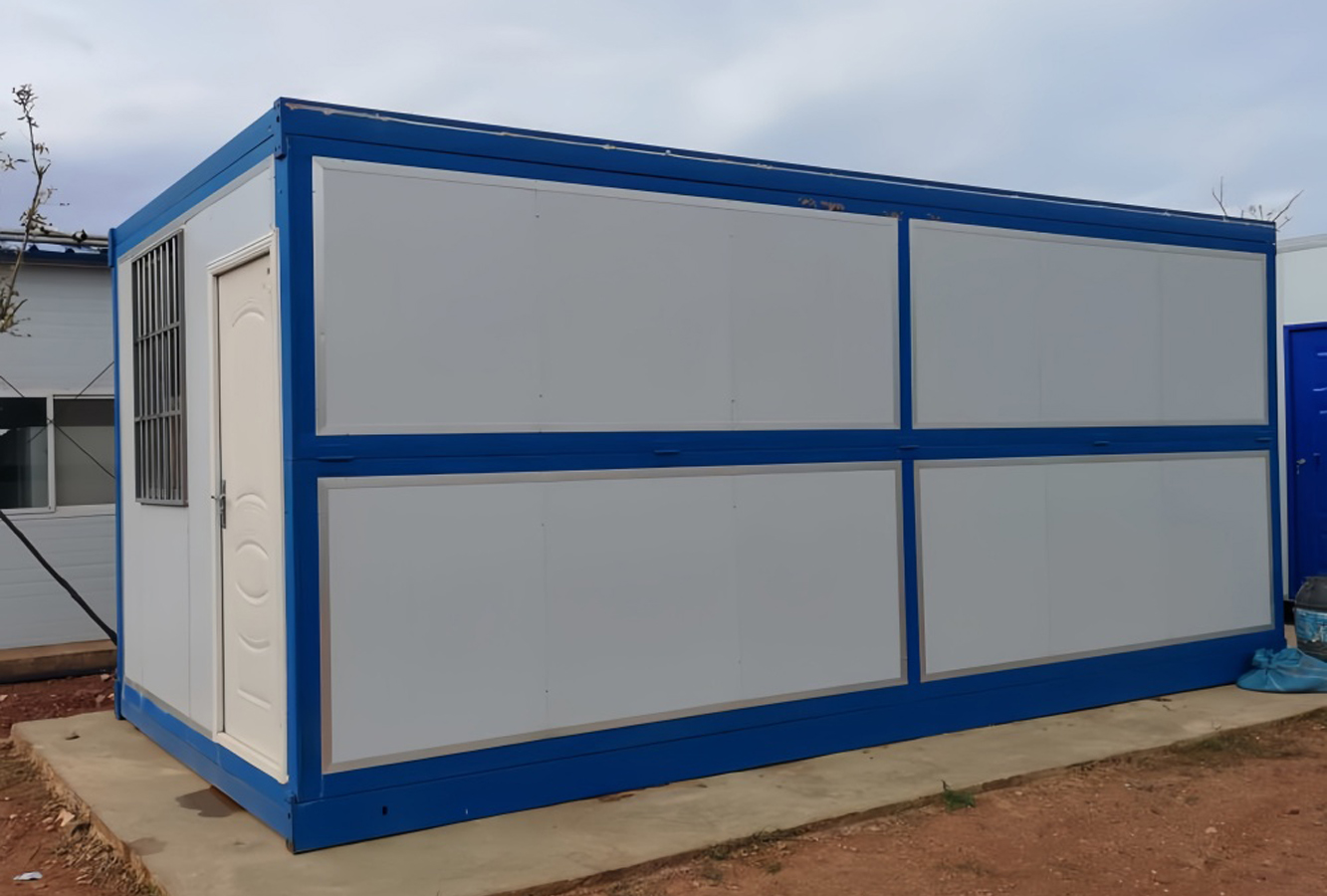 portable folding container house