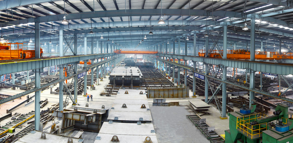 Deep cultivation of steel structure building, casting excellent quality