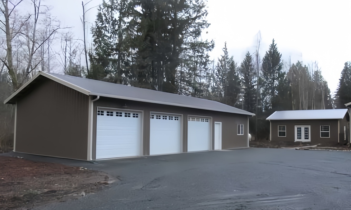 steel building garage storage shop