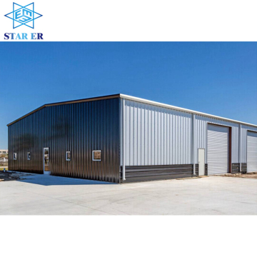 Steel frame warehouse