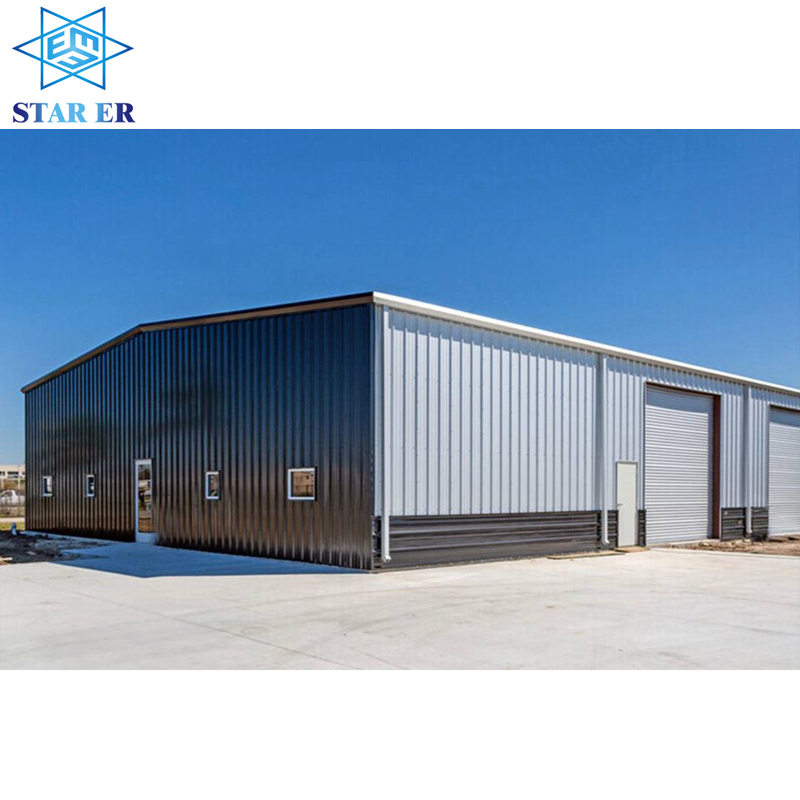 Steel frame warehouse
