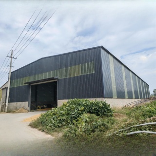 Steel frame warehouse