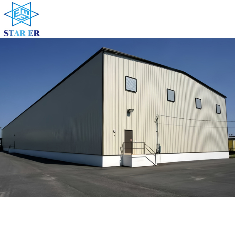 Prefab steel frame warehouse