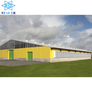Modern steel poultry house