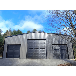Large metal garage