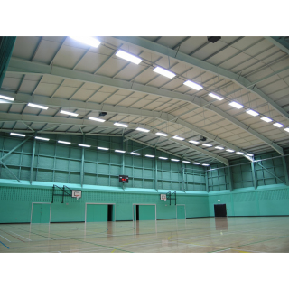 Steel indoor basketball court