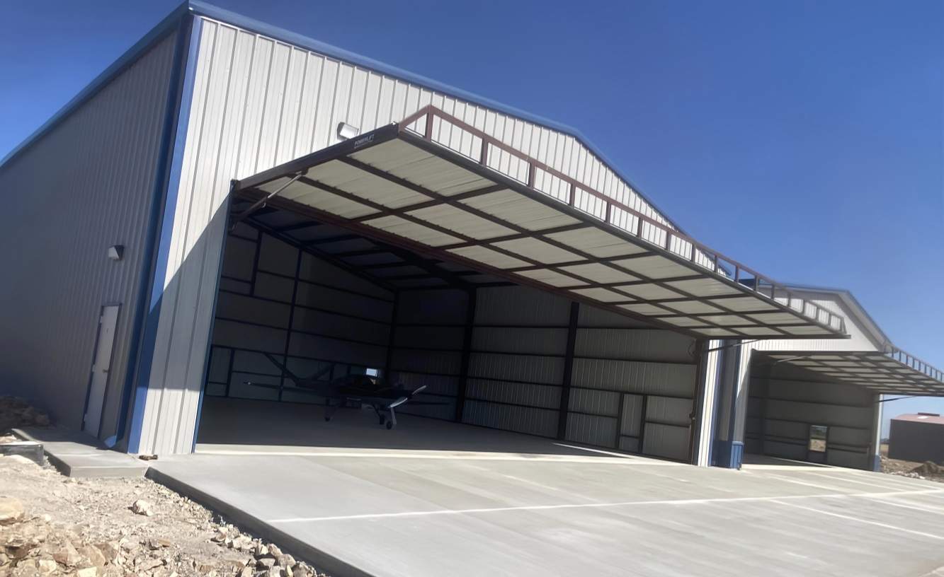 Prefab Metal Airplane Hangar