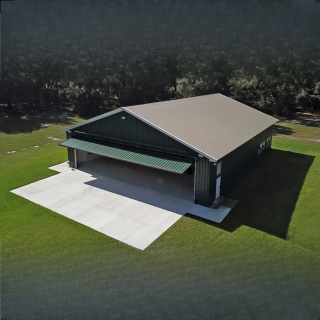 Steel Structure Airplane Hangar