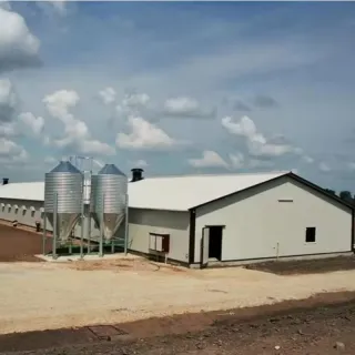 Poulailler préfabriqué en acier