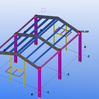 Deepening design of steel structures