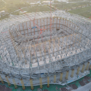 Sustainable steel stadiums