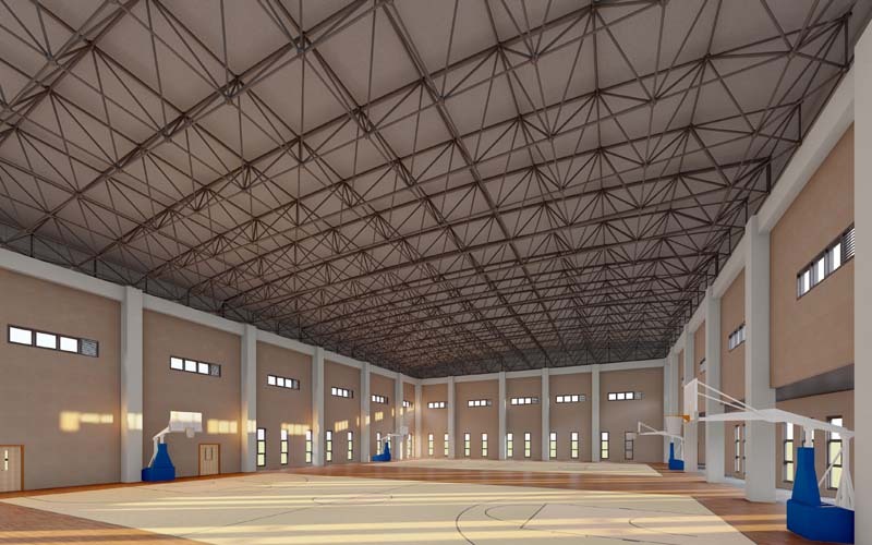 Prefabricated Metal Steel Structure Stadium