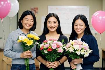 Celebrando la fuerza y ​​la gracia: nuestra empresa de estructuras de acero honró el Día de la Mujer con flores y sentidos homenajes