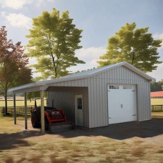 Steel Structure Storage shed
