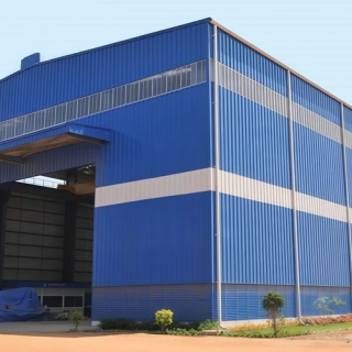 Metal steel warehouses