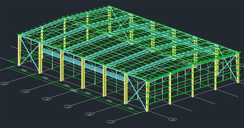 deepen design of steel structure