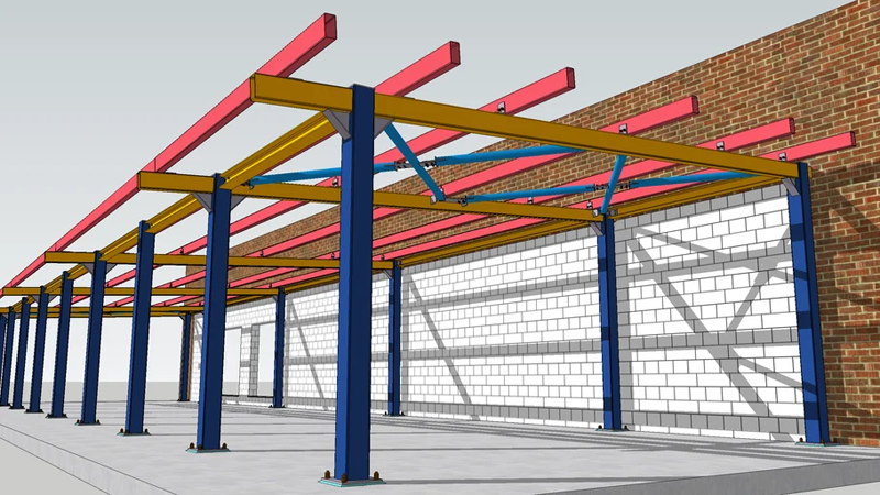 deepen design of steel structure