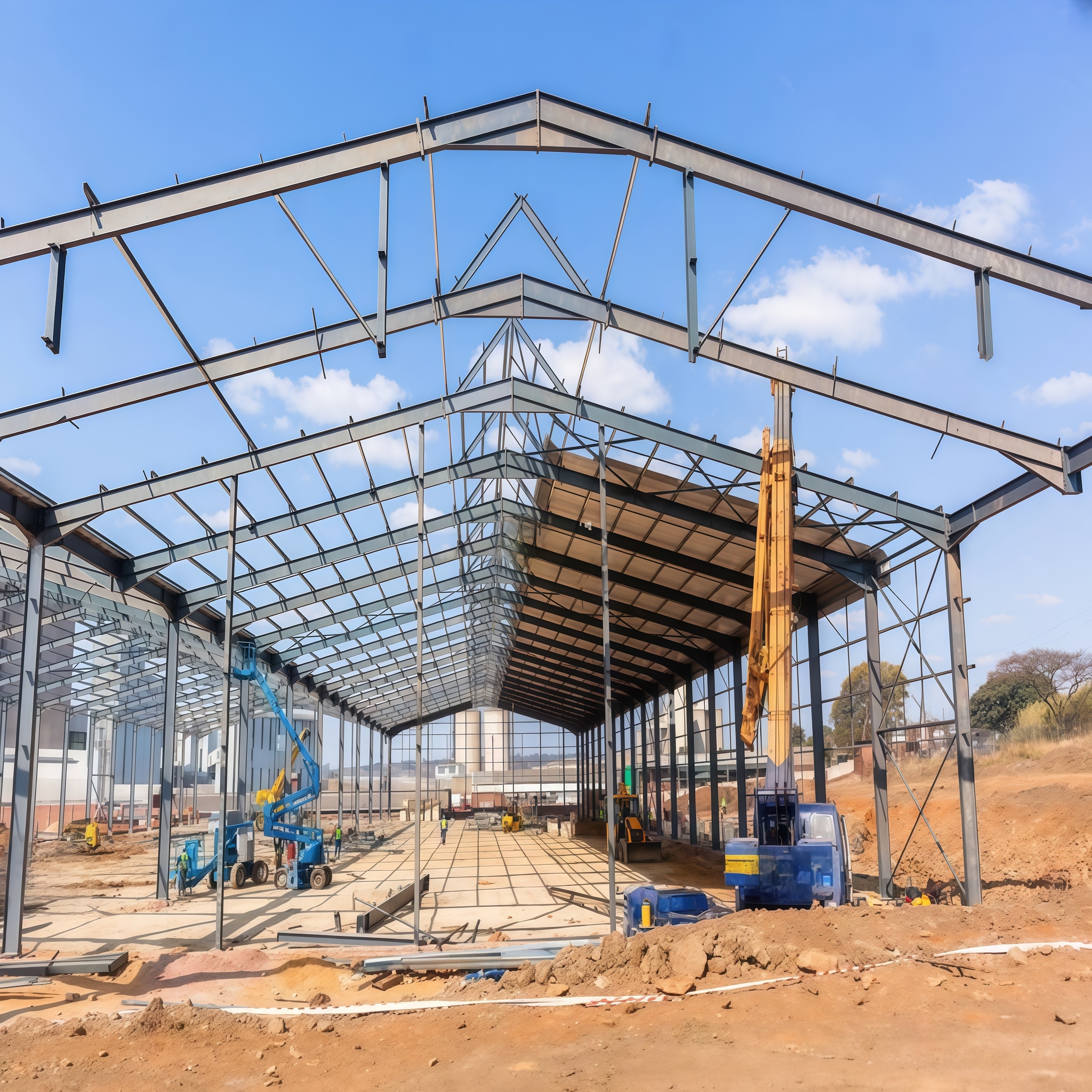 Steel building