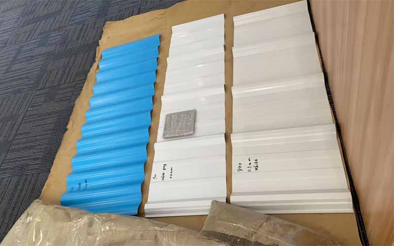 Colour steel plate