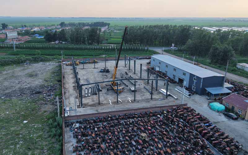 steel structure plant