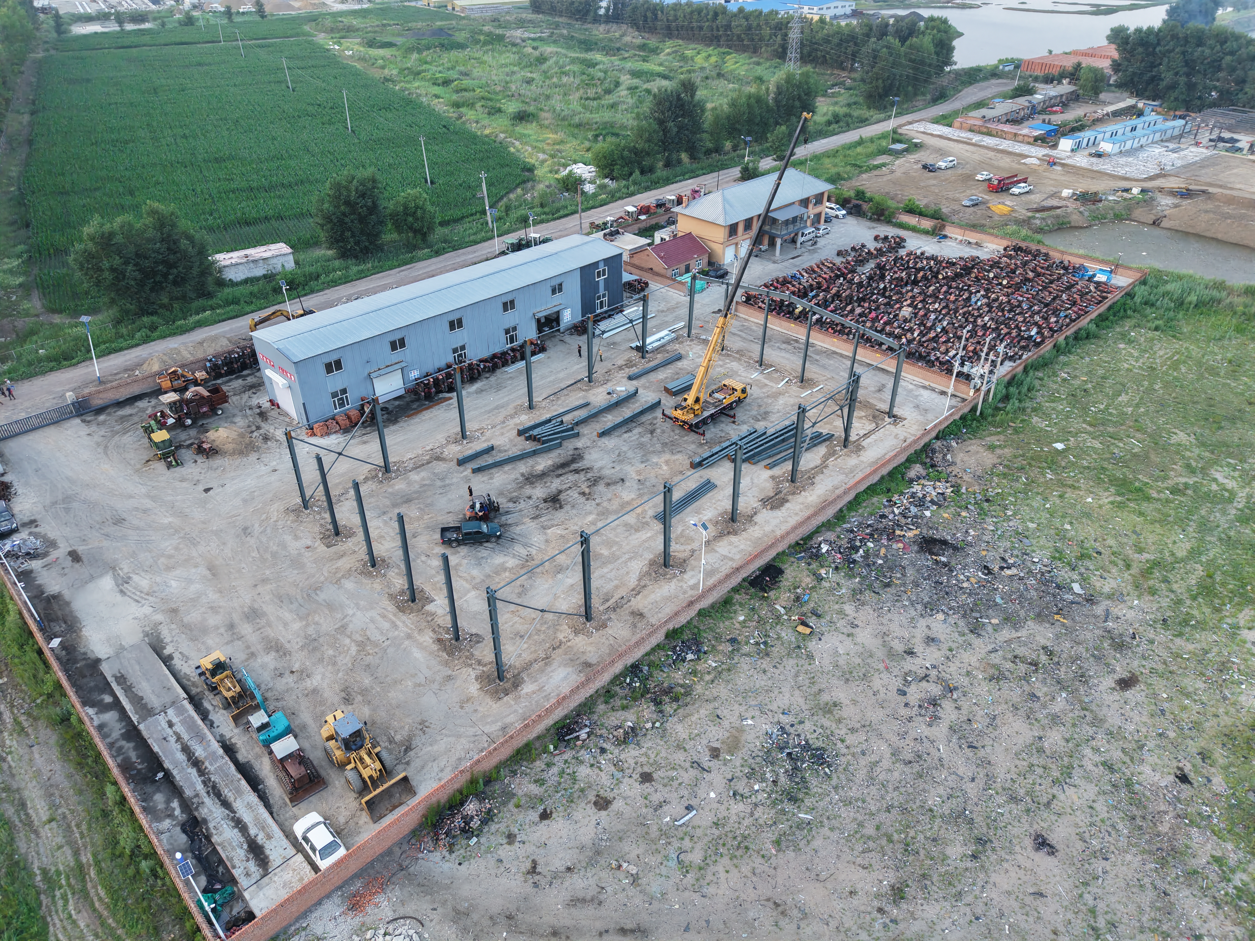 steel structure plant