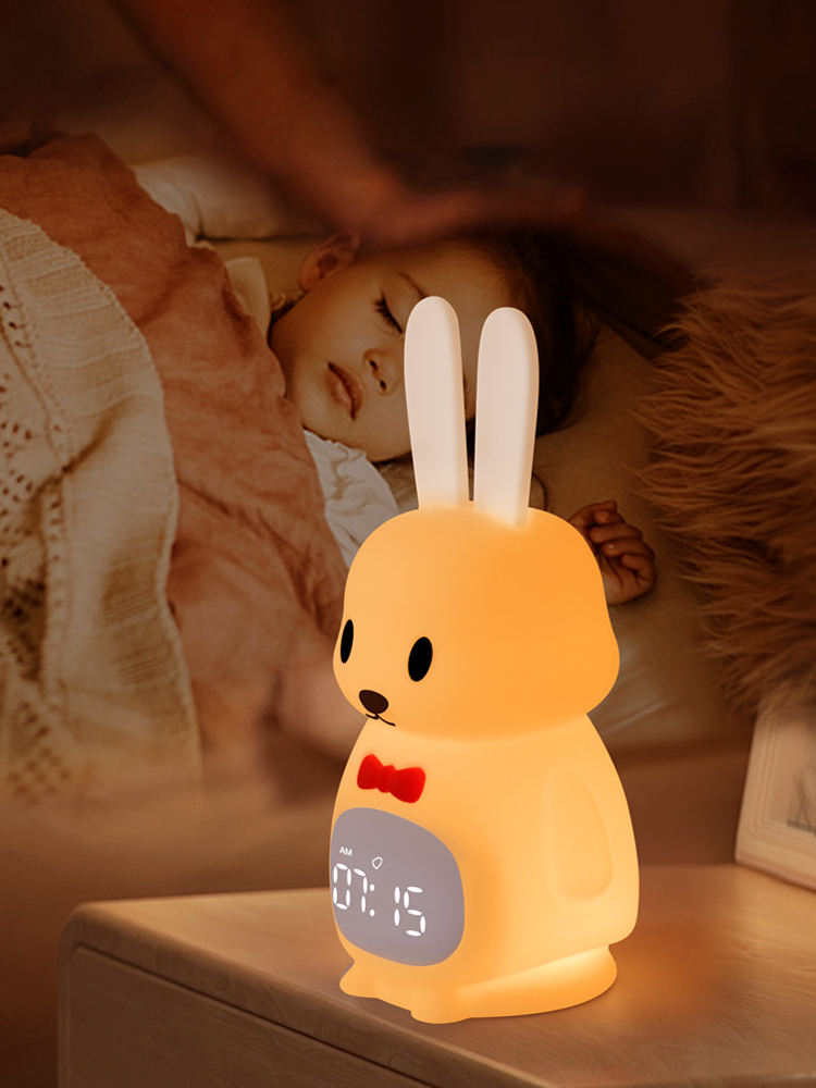 Cartoon Rabbit Digital Alarm Clock