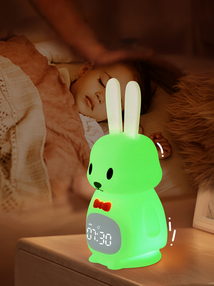 Cartoon Rabbit Digital Alarm Clock