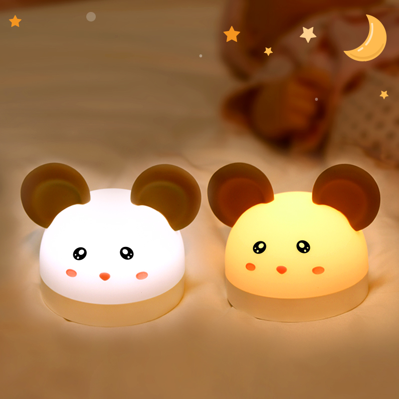 Cartoon Mouse Kids Alarm Clock