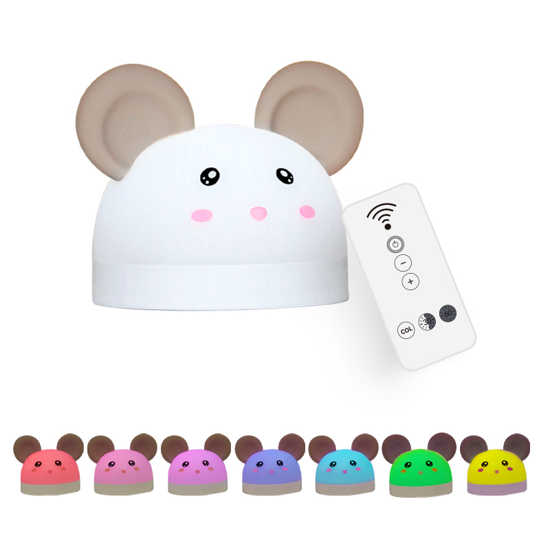 Cartoon Mouse Kids Alarm Clock