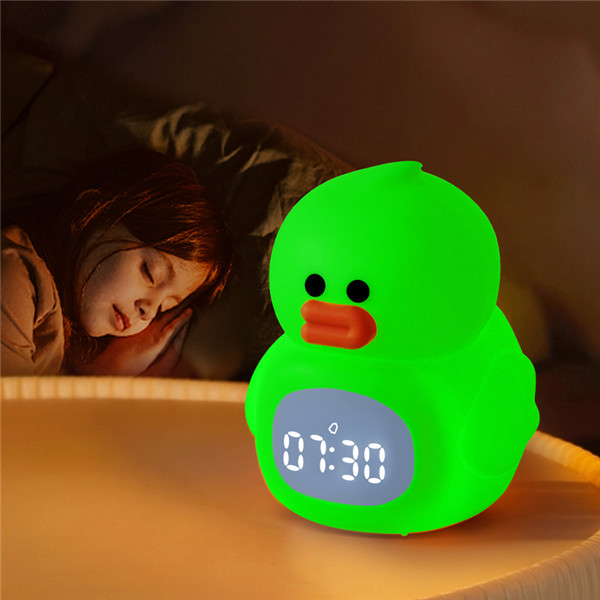 Yellow Duck Kids Alarm Clock